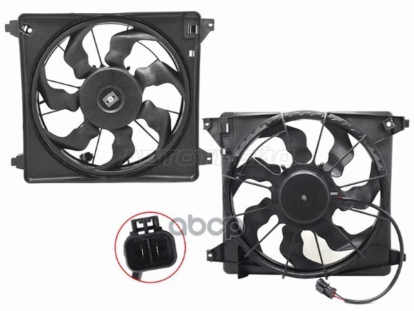 Диффузор Hyundai Grand Starex 07-22 / H1 07-22 Sat арт. ST-HN80-201-0