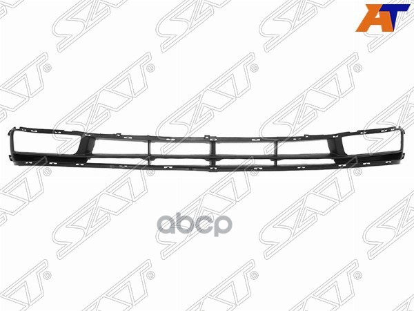 Решетка в бампер Hyundai Accent 06-11 (Под ПТФ) Sat арт. ST-HNA5-000G-A0