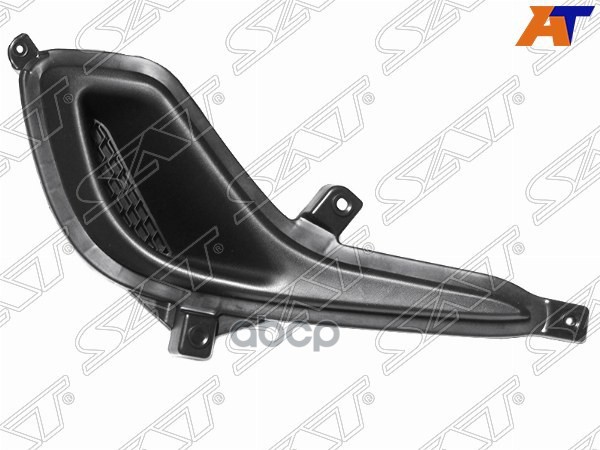 Заглушка бампера Hyundai Solaris 10-14 / Accent 11-17 (Спереди/ Справа) Sat арт. ST-HNS1-000C-1