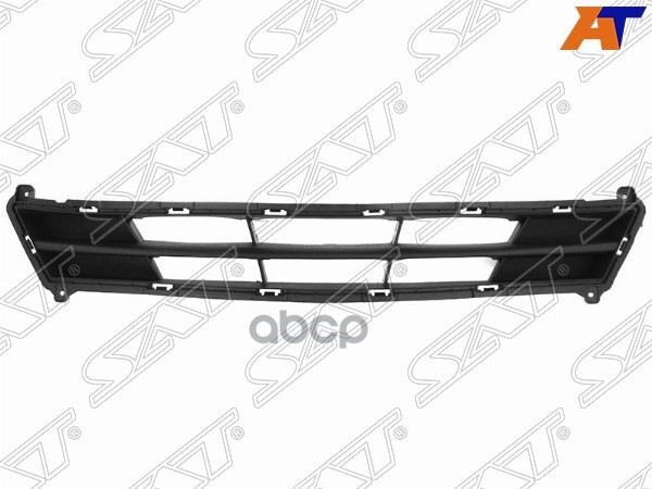 Решетка в бампер Hyundai Solaris 14-17 / Accent 11-17 Sat арт. ST-HNS1-000G-A0