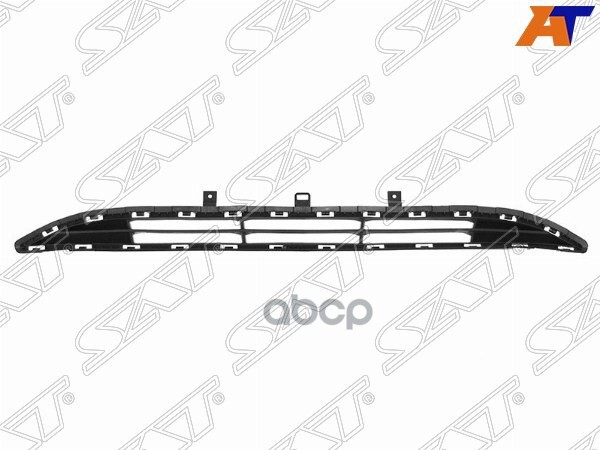 Решетка в бампер Hyundai Solaris 17-20 / Accent 17-22 Sat арт. ST-HNS2-000G-0