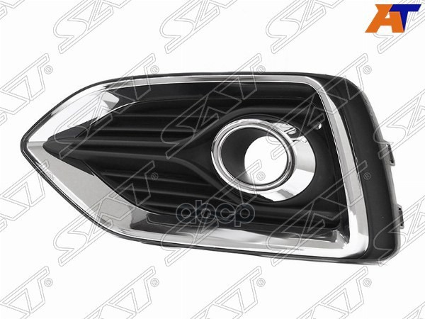 Оправа ПТФ Hyundai Solaris 17-20 (Слева/ Под линзу) Sat арт. ST-HNS2-219-A2