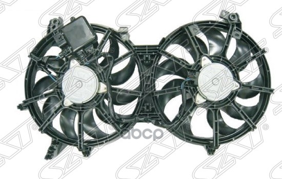 Диффузор радиатора в сборе  INFINITI EX35/FX35 08- Sat арт. ST-IN61-201-0