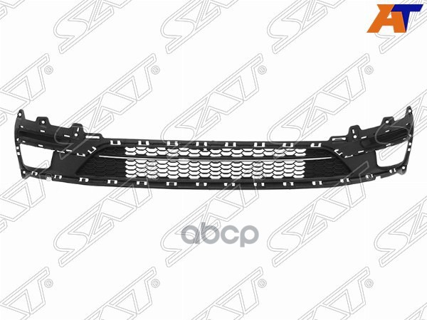 Решетка в бампер Kia Rio 15-17 (Под ПТФ) Sat арт. ST-KA47-000G-D0