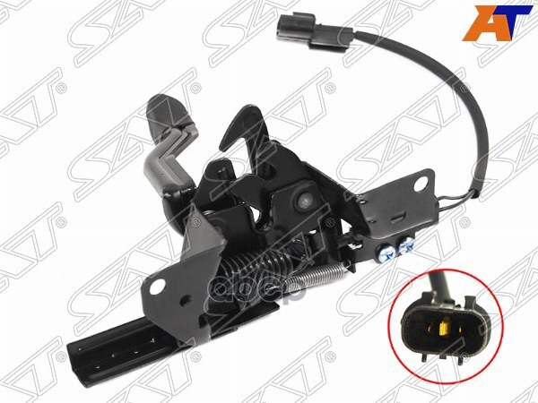 Замок капота Kia Rio 16-22 / Rio X-Line 17-20 Sat арт. ST-KA48-015L-0