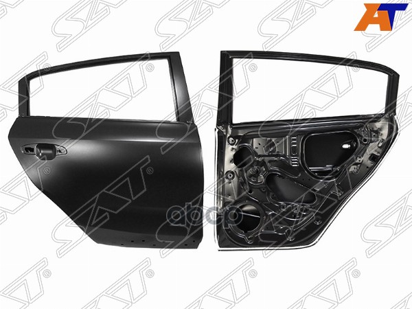 Дверь задняя Kia Rio X-Line 17-22 / Solaris KRX 24- (Справа) Sat арт. ST-KA49-041-1