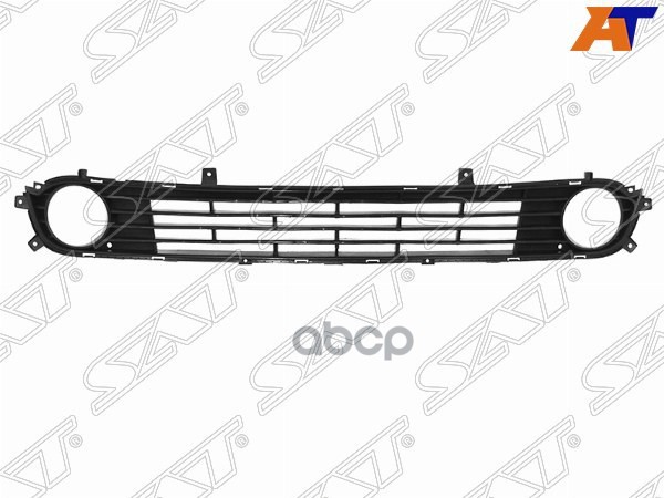 Решетка в бампер Kia Optima 16-18 (Под ПТФ/ Luxe.Comfort.Prestige) Sat арт. ST-KA51-000G-0