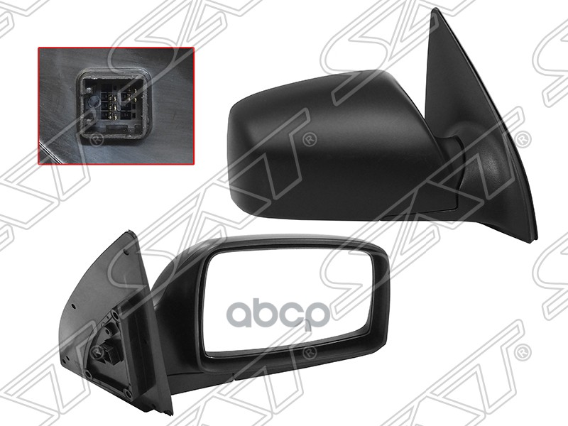 Зеркало Kia Sportage 06-08 (Справа/ Обогрев/ Регулировка/ 5 контактов) Sat арт. ST-KA81-940-1