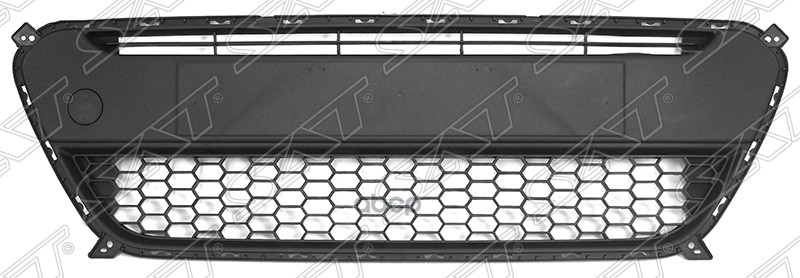 Решетка в бампер Kia Picanto 11-15 (Комплектация под буксировочный крюк) Sat арт. ST-KAP1-000G-0