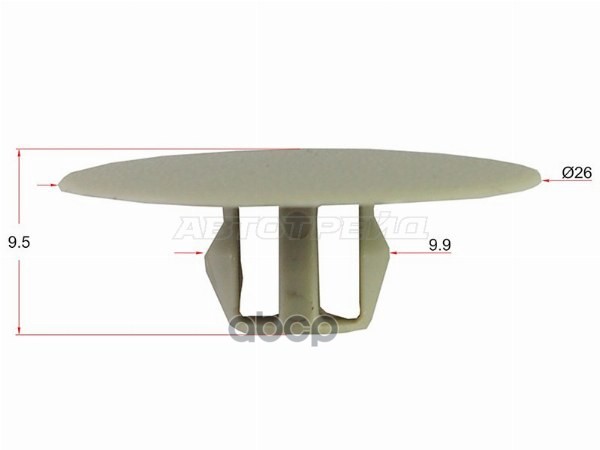 Клипса (обшивки капота MITSUBISHI (Продажа по 10шт)) Sat арт. ST-KJ-2274