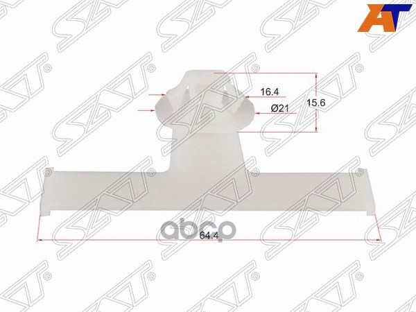 Клипса (хомут эл. проводки TOYOTA/LEXUS (Продажа по 10шт)) Sat арт. ST-KJ-2344
