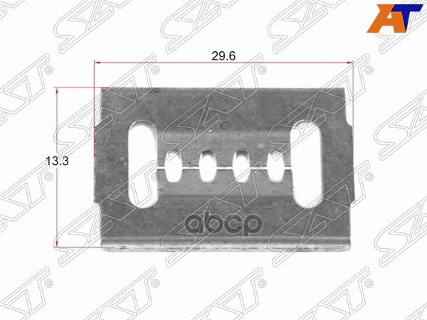 Клипса крепления бампера FORD/MAZDA (Продажа по 10шт) Sat арт. ST-KJ-2425