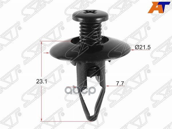 Клипса бампера NISSAN (Продажа по 10шт) Sat арт. ST-KJ-675