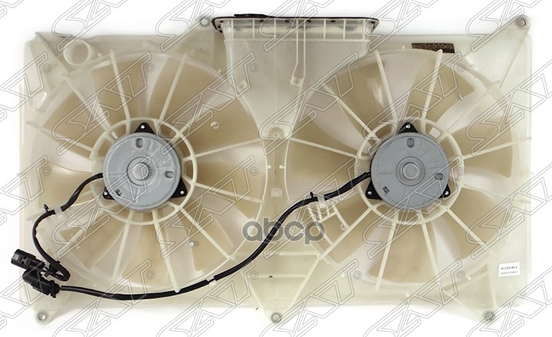 Диффузор радиатора двойной в сборе TOYOTA LEXUS GS300/ARISTO/MAJESTA 3,0 97-05 Sat арт. ST-LX31-201-0