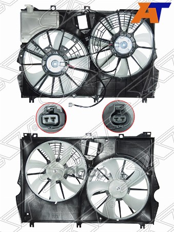 Диффузор Lexus RX 15-19 Sat арт. ST-LX48-201-0
