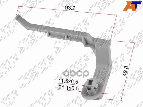 Клипса хомут эл. проводки TOYOTA/LEXUS (Продажа по 10шт) Sat арт. ST-M10406