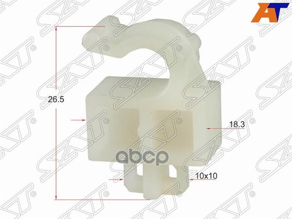 Клипса Упора Капота Honda (1 Шт.) Sat арт. ST-M10573
