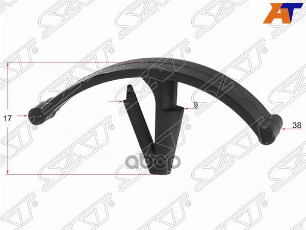 Клипса решетки капота FORD/CHRYSLER (Продажа по 10шт) Sat арт. ST-M10804