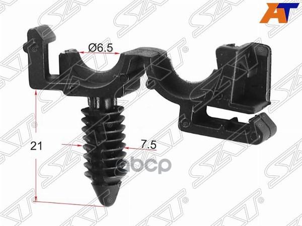 Клипса трубки эл. Проводки GM (Продажа по 10шт) Sat арт. ST-M10994