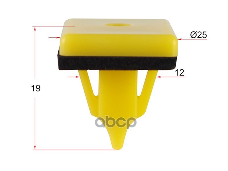 Клипса порога двери HYUINDAI/KIA (Продажа по 10шт) Sat арт. ST-M11324