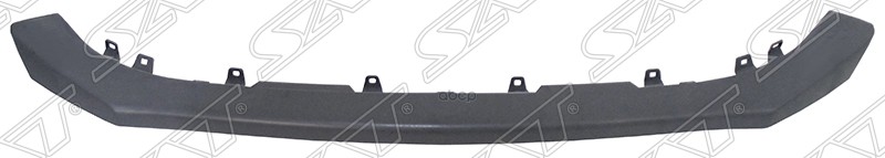 Накладка бампера Mitsubishi Outlander 14-18 (Спереди/ Снизу) Sat арт. ST-MB53-000M-A0