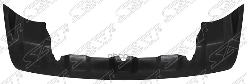 Накладка бампера Mitsubishi Pajero Sport 08-13 Sat арт. ST-MBS2-013-0