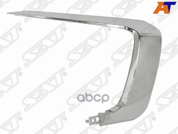 Молдинг бампера Mitsubishi Pajero Sport 16-21 (Спереди/ Справа) Sat арт. ST-MBS3-000M-1