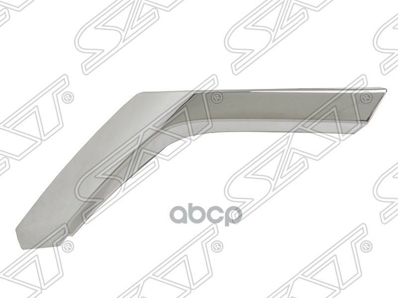 Молдинг бампера Mitsubishi Pajero Sport 16-21 (Спереди/ Справа/ Снизу) Sat арт. ST-MBS3-000M-A1