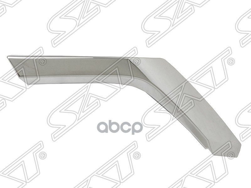 Молдинг бампера Mitsubishi Pajero Sport 16-21 (Спереди/ Слева/ Снизу) Sat арт. ST-MBS3-000M-A2