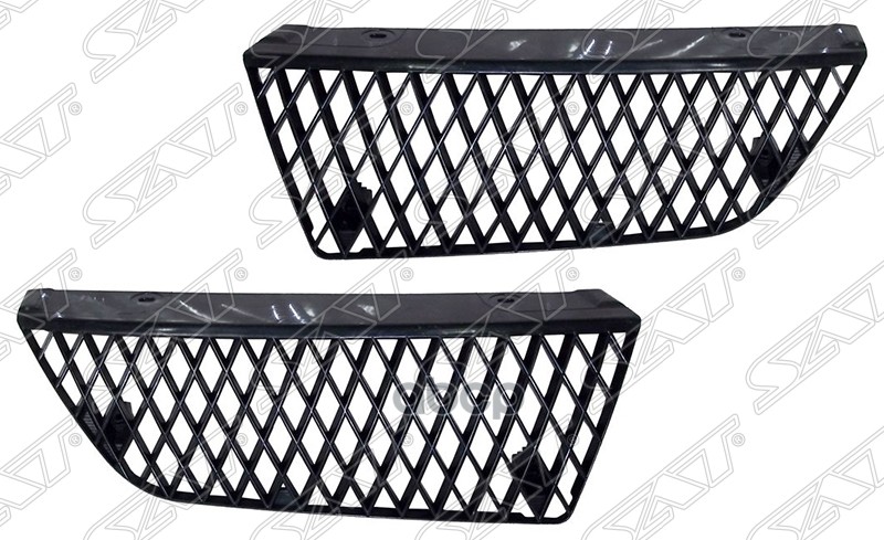 Решетка Радиатора Mitsubishi Lancer 05-10 Lhd Lh+Rh Комплект Sat арт. ST-MBW4-093-0