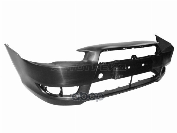 Бампер передний Mitsubishi Lancer 07-10 (Под ПТФ/ С отверстием под крюк) Sat арт. ST-MBW5-000-0-R