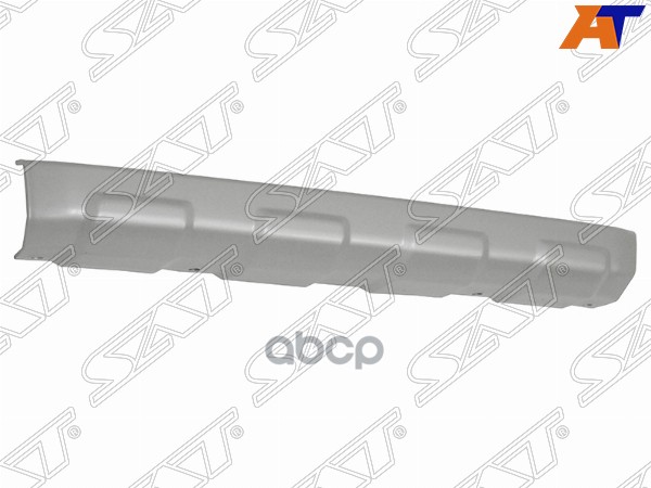 Накладка бампера Mitsubishi Pajero 14-20 / Montero 14- (Спереди/ Снизу) Sat арт. ST-MBY8-000M-D0