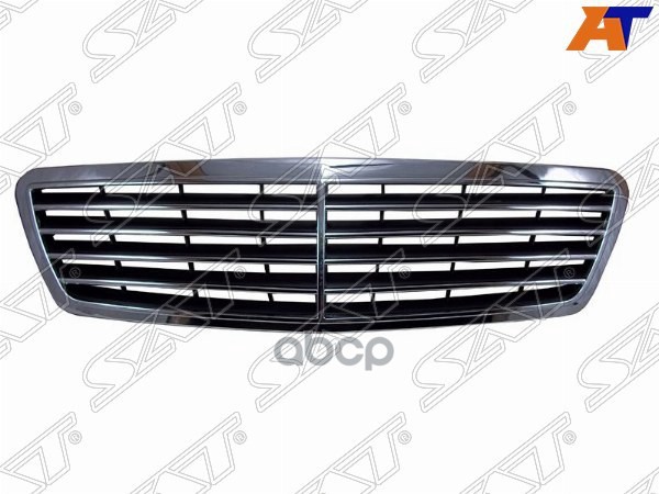 Решетка радиатора Mercedes-Benz C-Class 00-04 (ELEGANCE/AVANTGARDE) Sat арт. ST-MD07-093-A0