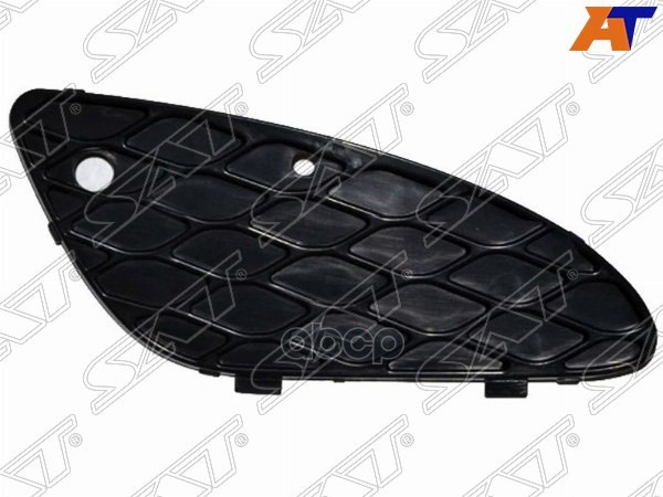 Решетка в бампер Mercedes-Benz E-Class 02-06 (Справа/ Под сонары(парктроники)/ ELEGANCE) Sat арт. ST-MD57-000G-1