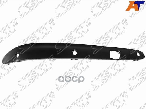 Молдинг Бампера Mercedes-Benz E-Class 02-06 (Спереди/ Справа/ Под Сонары(Парктроники)/ Elegance) Sat арт. ST-MD57-000M-A1