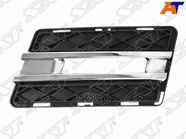 Решетка в бампер Mercedes-Benz GLK-Class 08-12 (Слева/ под ДХО) Sat арт. ST-MD75-000G-A2