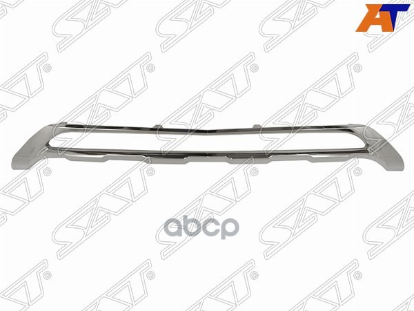 Накладка бампера Mercedes-Benz GLK-Class 12-15 (Спереди/ Снизу) Sat арт. ST-MD75-000S-0