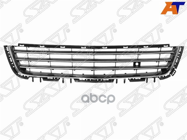 Решетка в бампер Opel Astra 06-13 / Astra Family 11-14 (4D SED/5D WGN/ с хром молдингами) Sat арт. ST-OP49-000G-A0