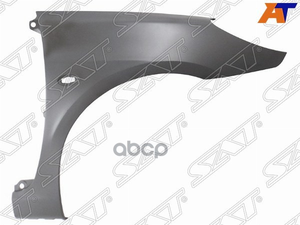 Крыло переднее Peugeot 307 05-08 (Справа/ Под поворот(ы)/ пластик) Sat арт. ST-PG37-016-A1