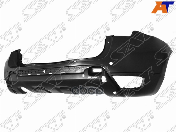 Бампер задний Renault Duster 15-21 (Под сонары(парктроники)/ под накладку) Sat арт. ST-RND1-087-F0-TW