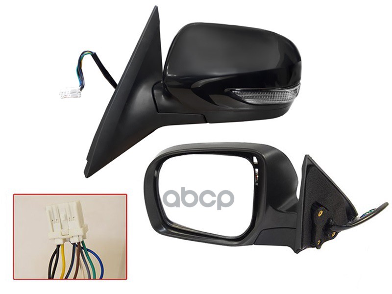 Зеркало Subaru Forester 08-13 Lh Поворот, 9 Конт. Sat арт. ST-SB67-940-B2