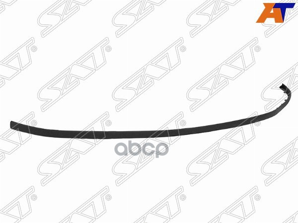 Спойлер бампера Skoda Fabia 07-10 / Praktik 06-15 / Roomster 06-10 (Спереди) Sat арт. ST-SD02-000S-0