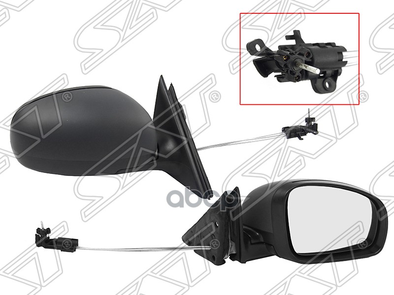 Зеркало Skoda Fabia 07-15 (Справа/ Механическое) Sat арт. ST-SD02-940-A1