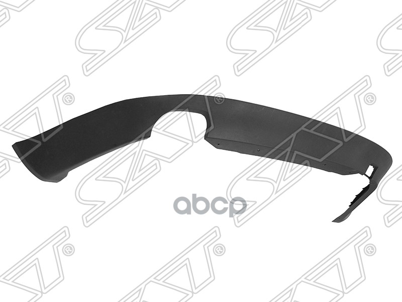 Спойлер бампера Skoda Octavia 04-09 (Сзади/ Под одну трубу) Sat арт. ST-SD26-087S-0