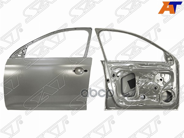 Дверь передняя Skoda Rapid 12-20 / Volkswagen Polo 20-22 (Слева) Sat арт. ST-SDR1-040-2