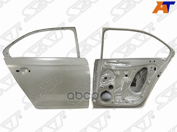 Дверь задняя Skoda Rapid 12-20 / Volkswagen Polo 20-22 (Справа) Sat арт. ST-SDR1-041-1