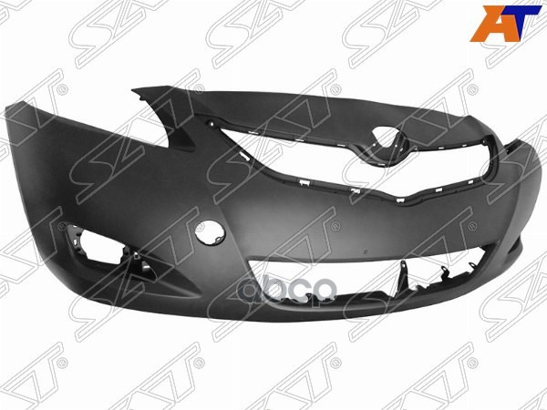 Бампер передний Toyota Belta 05-12 / Vios 07-13 / Yaris 05-13 (С отверстием под крюк/ 4D SED) Sat арт. ST-TY12-000-0