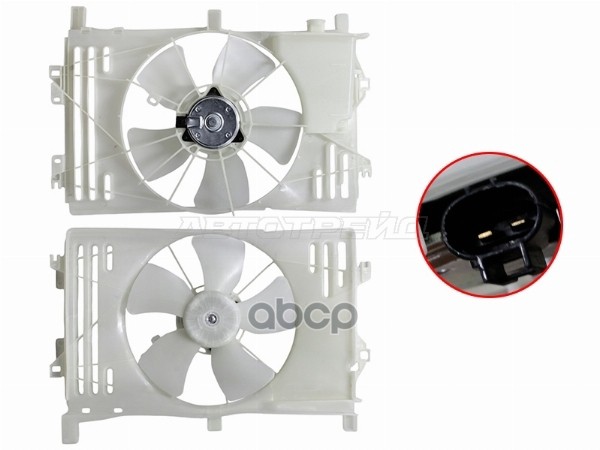 Диффузор Toyota Avensis (T250) 03-08 Sat арт. ST-TY47-201-A0