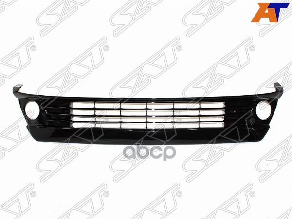 Решетка в бампер Toyota Prius (ZVW30) 11-16 (Под ПТФ) Sat арт. ST-TY60-000G-A0