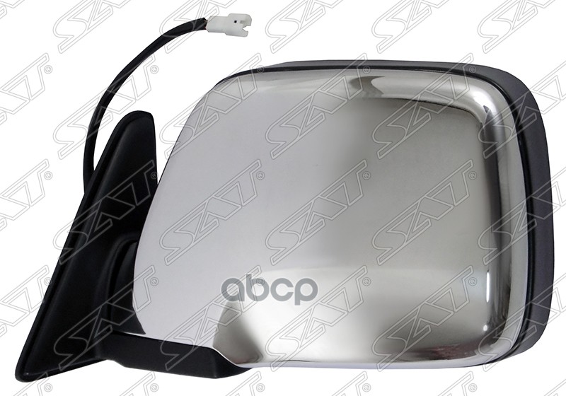 Зеркало Toyota Land Cruiser (J80) 89-97 (Слева/ Регулировка/ 3 Контакта/ Хром Lhd) Sat арт. ST-TY88-940-B2